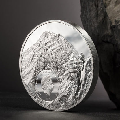 Mount Everest 1 Kilo Silver Coin