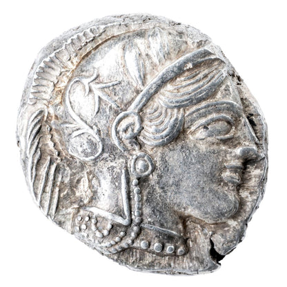 AR Tetradrachm, Attica, Athens (454-404 BC)