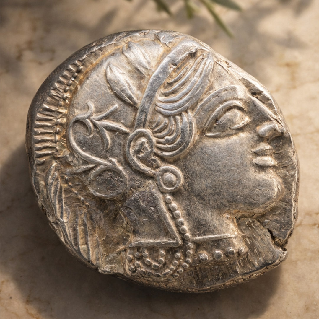 AR Tetradrachm, Attica, Athens (454-404 BC)