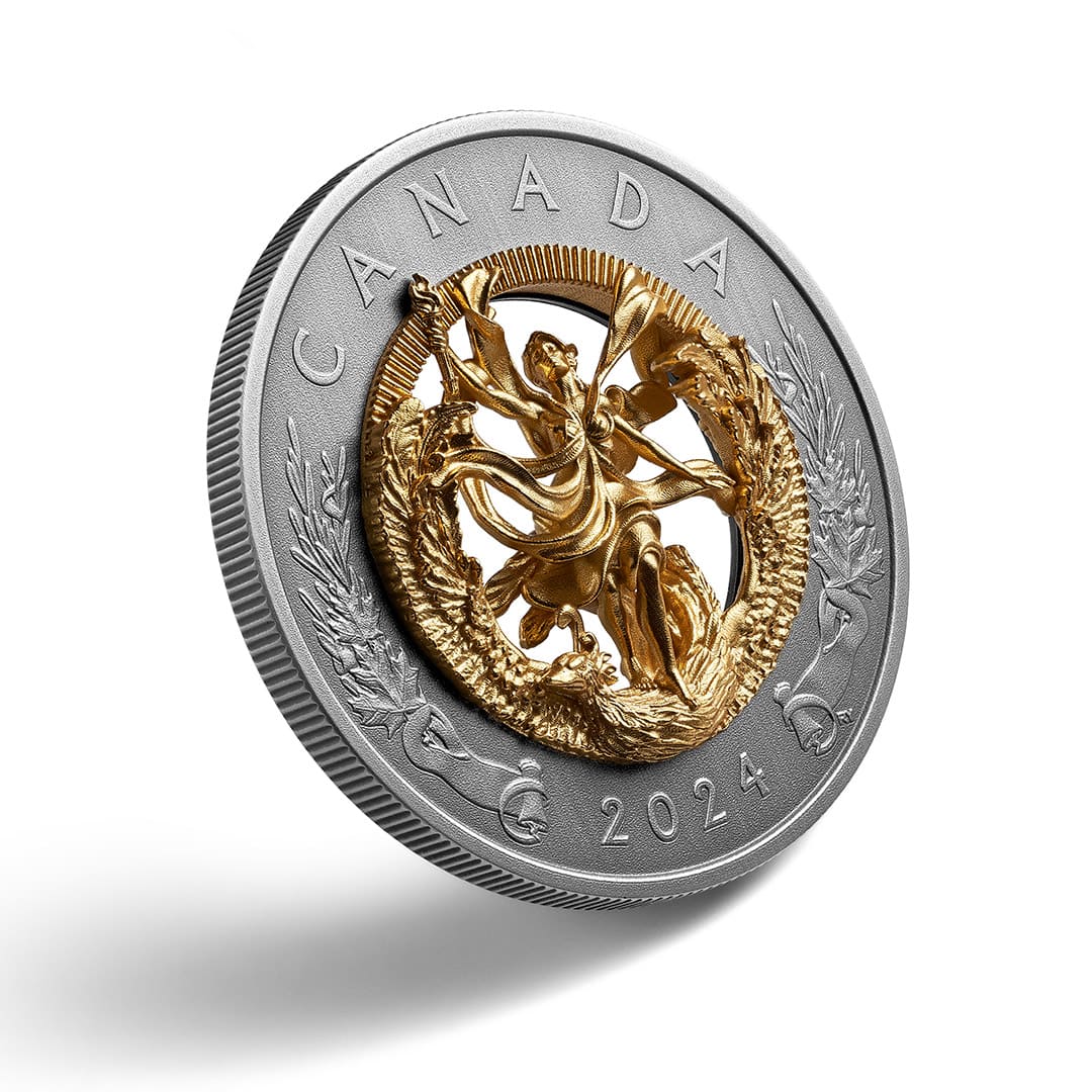 2024 Allegory of Freedom 5 oz Fine Silver Coin-The Scoin Shop
