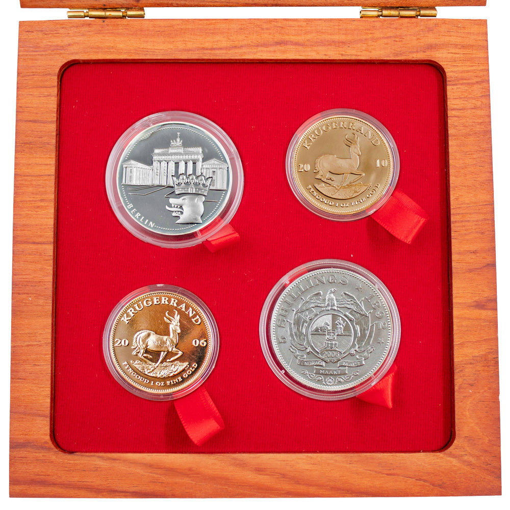 The Berlin Double Strike Krugerrand Proof Launch 4-Piece Set