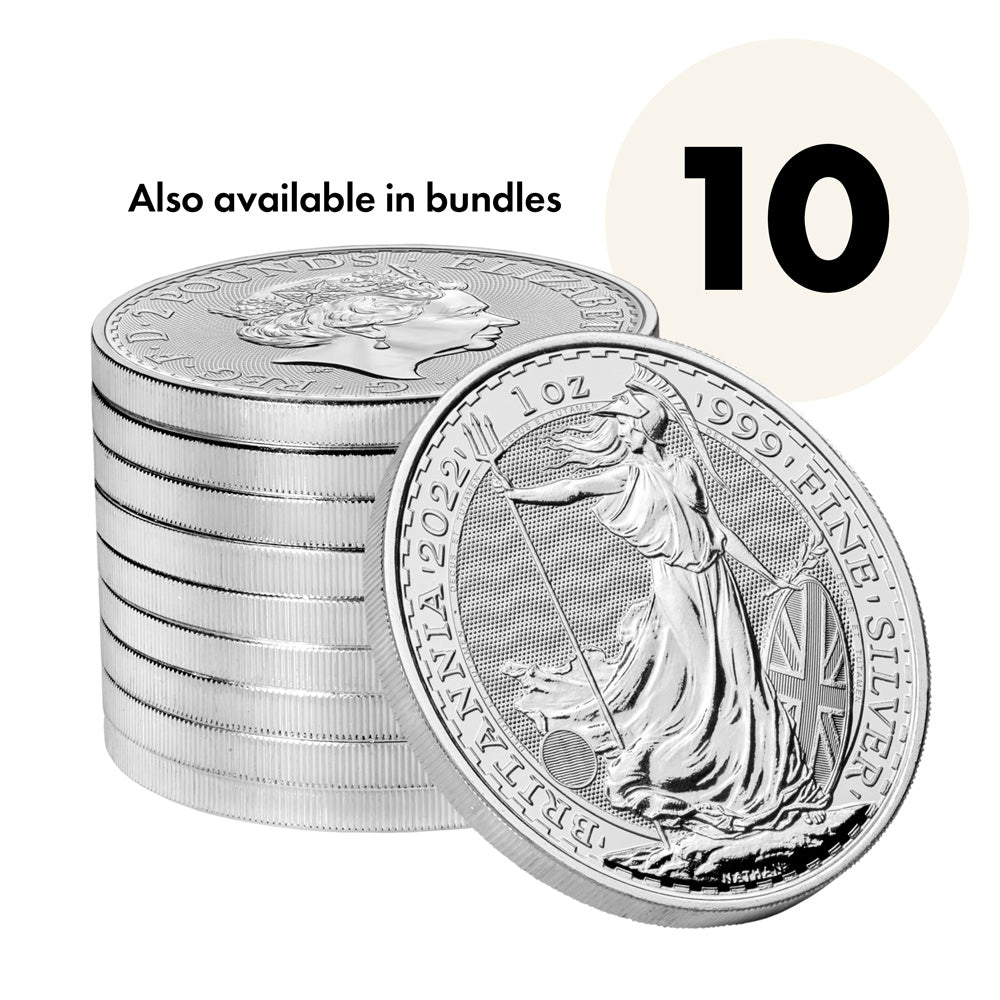 Silver Britannia 1oz Bullion Coin – The Scoin Shop