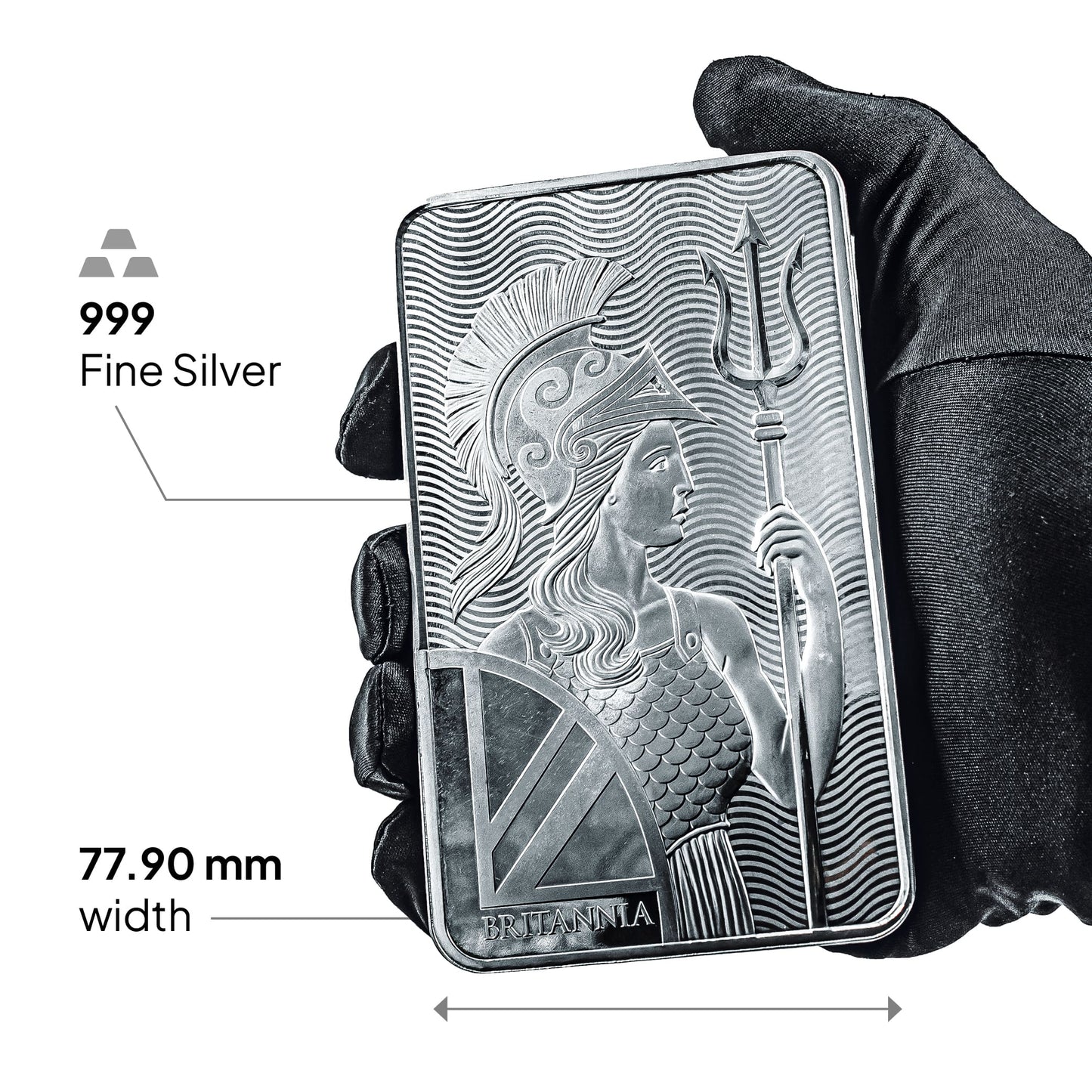 Britannia 100oz Fine Silver Bar