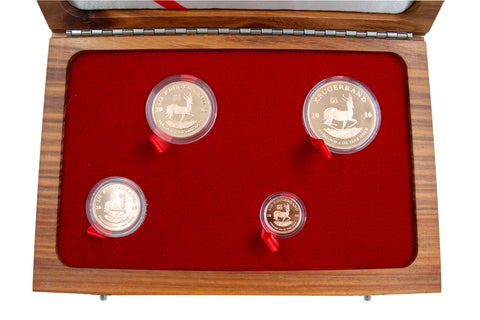Kruger Mint Mark Queen 90th Birthday 4 Coin Set