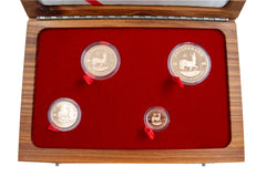 Kruger Mint Mark Queen 90th Birthday 4 Coin Set