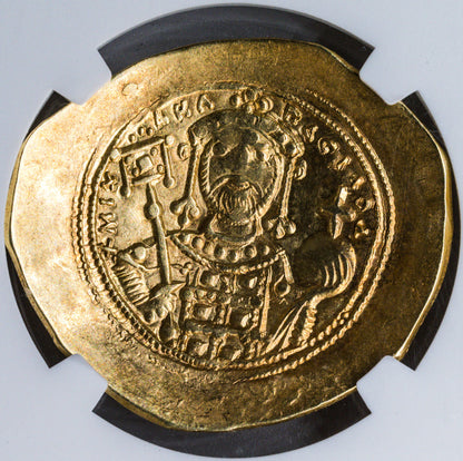 Michael VII Doukas – Histamenon Nomisma (Christ Bust / Inverse Die Flaw)-The Scoin Shop