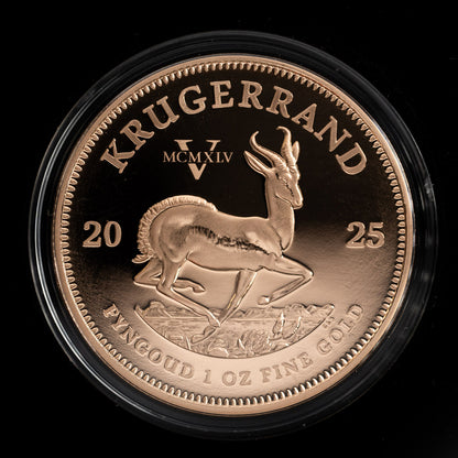 2025 1oz Gold Krugerrand: 80th Anniversary of VE Day Proof Privy Mark