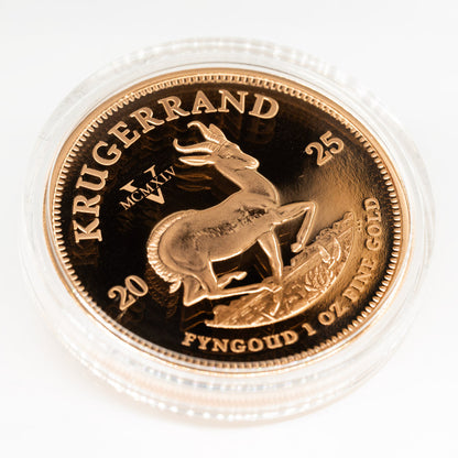 2025 1oz Gold Krugerrand: 80th Anniversary of VE Day Proof Privy Mark