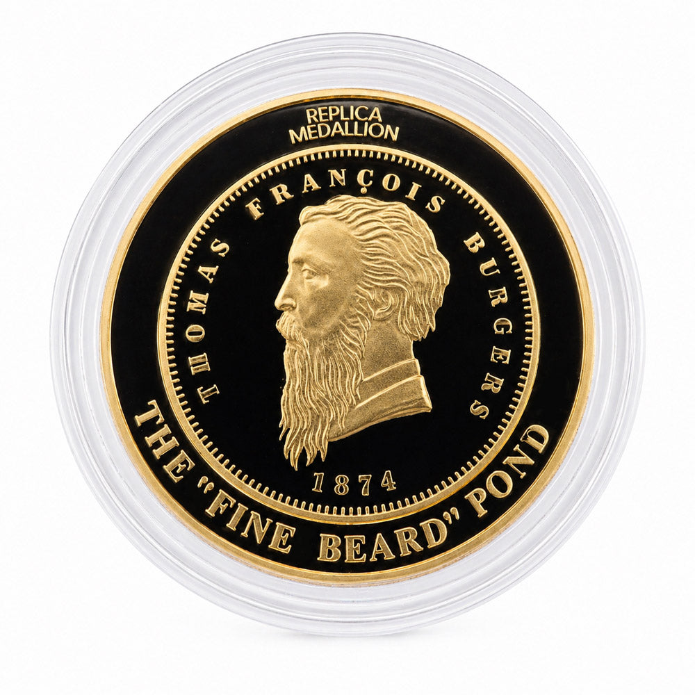 Thomas Francois Burgers 130 Year Anniversary Gold Proof Set