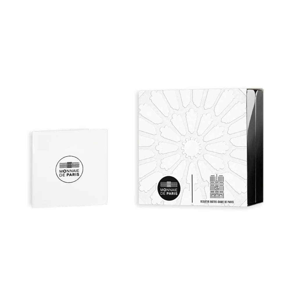 Rebuilding Notre Dame – 2oz Silver Proof Connected Coin (2024 Edition)