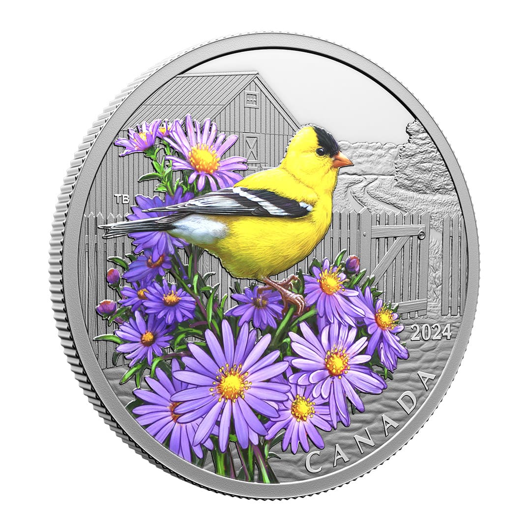 2024 American Goldfinch $20 Fine Silver Coin