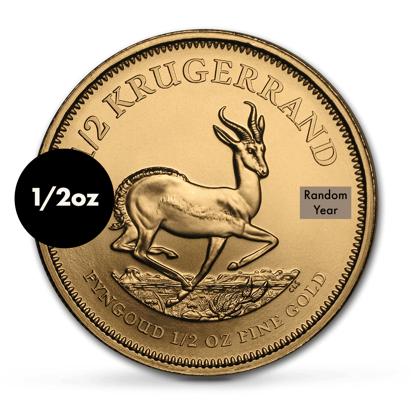 1/2 oz Gold Krugerrand Coin