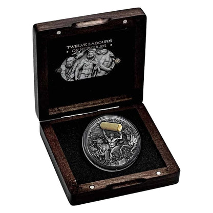 Twelve Labours of Hercules 2oz Silver Coin