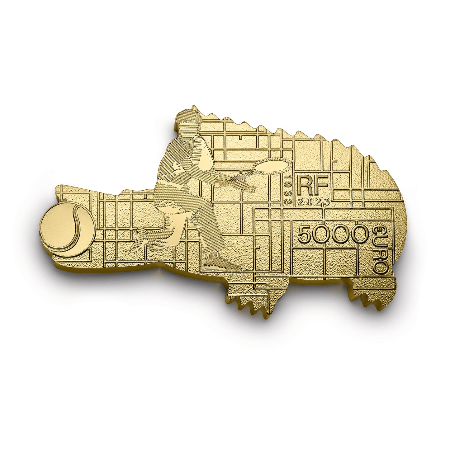 Lacoste 1 KG Gold Crocodile Collectible Coin-The Scoin Shop