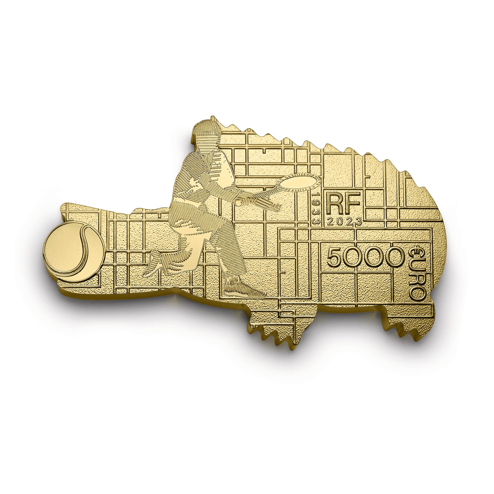 Lacoste 1 KG Gold Crocodile Collectible Coin-The Scoin Shop