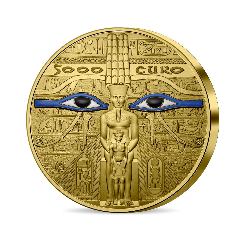 The Louvre Museum Gold Collectible Coin-The Scoin Shop