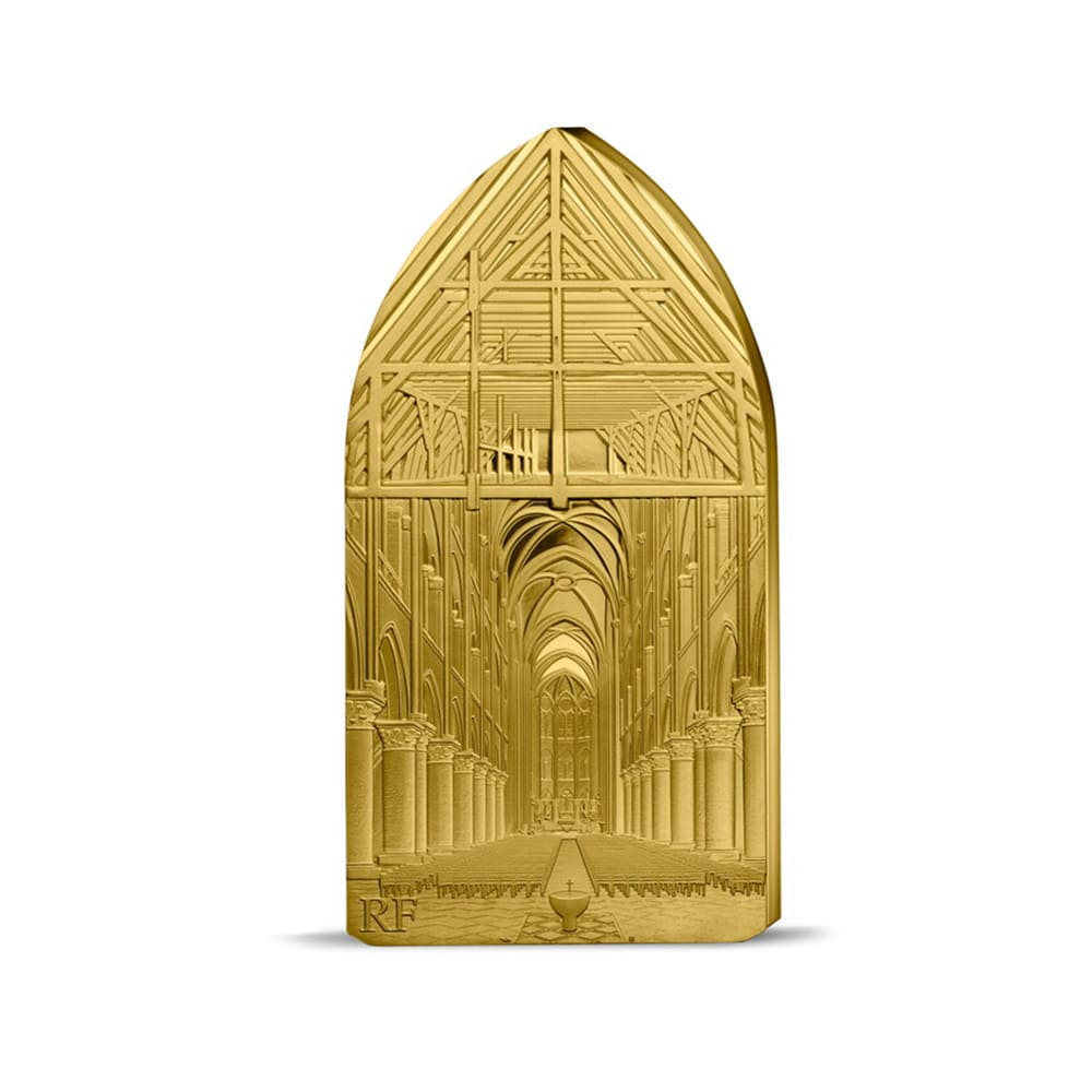 Notre Dame French Excellence Series Collectible Gold Coin-The Scoin Shop