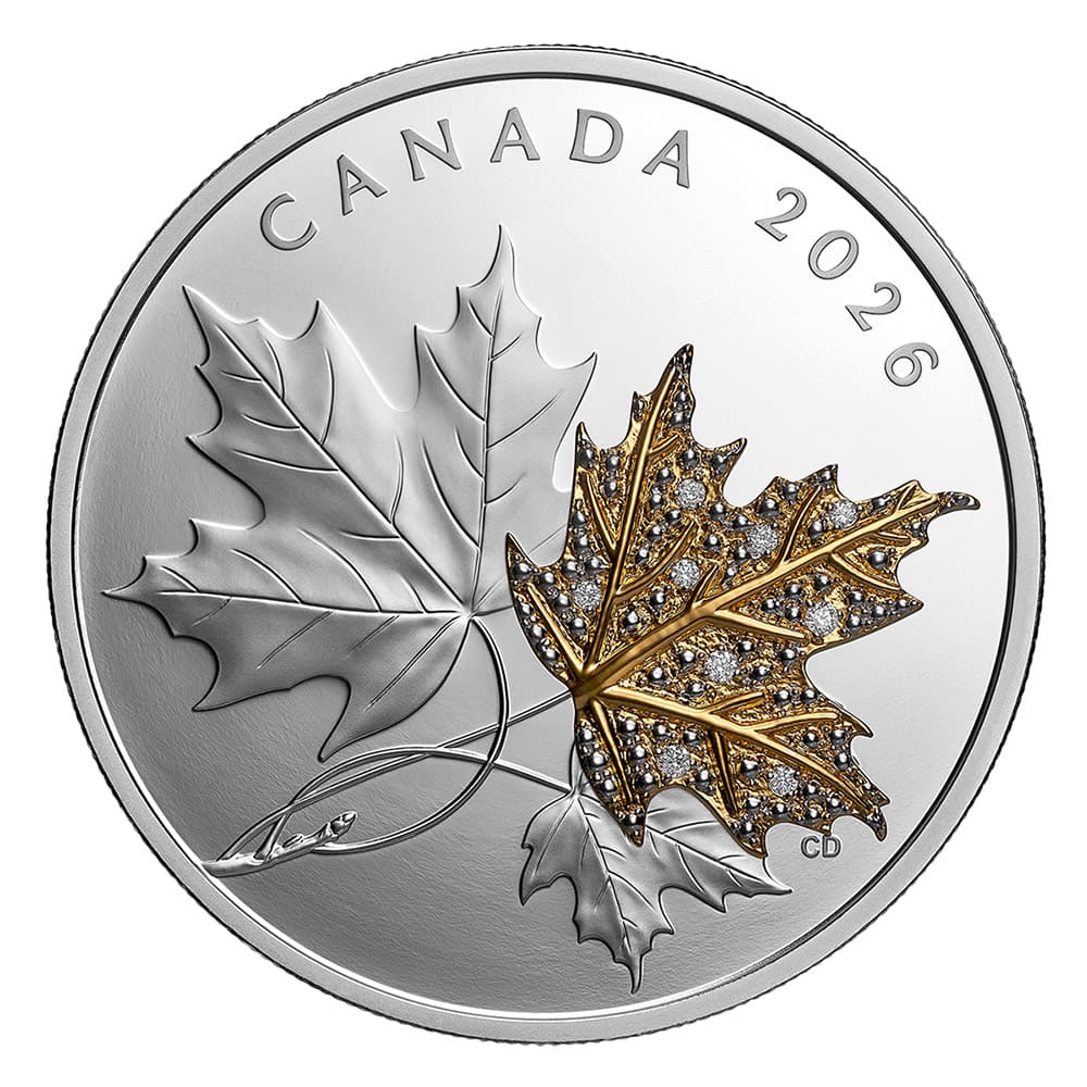Precious Maple Leaves 2026 2oz Silver Coin