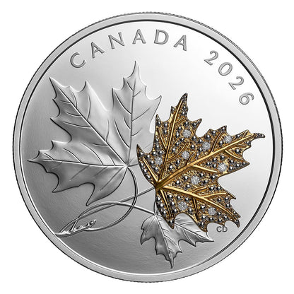 Precious Maple Leaves 2026 2oz Silver Coin