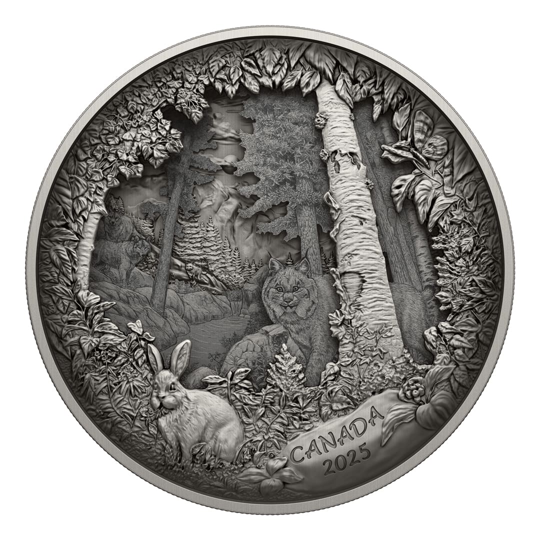 2025 Canada $175 Predator or Prey Silver Coin