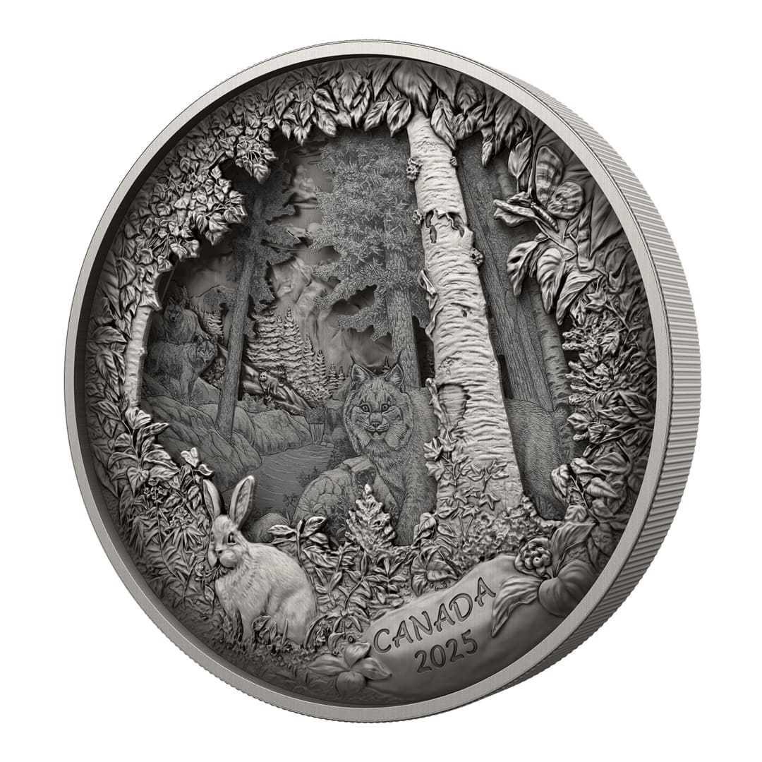 2025 Canada $175 Predator or Prey Silver Coin