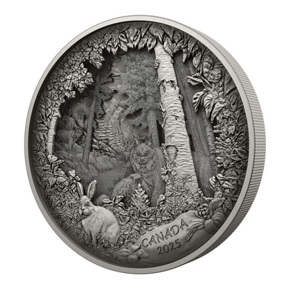2025 Canada $175 Predator or Prey Silver Coin