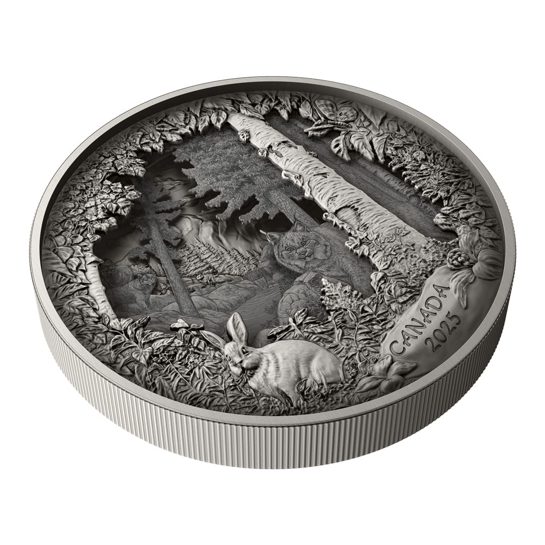 2025 Canada $175 Predator or Prey Silver Coin