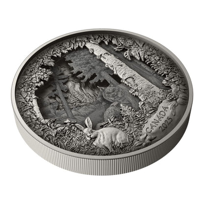 2025 Canada $175 Predator or Prey Silver Coin