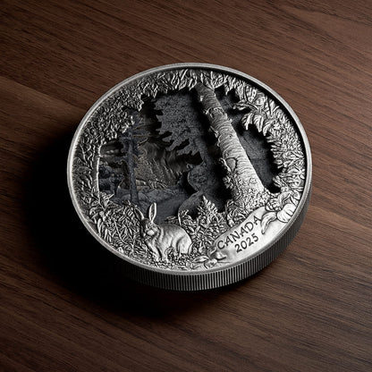 2025 Canada $175 Predator or Prey Silver Coin