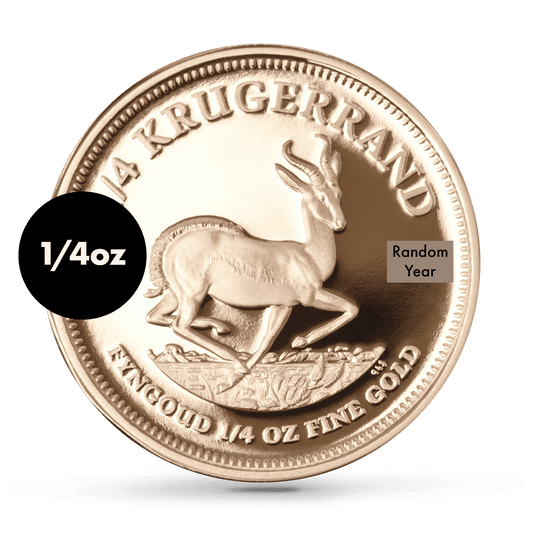 1/4 Oz Proof Gold South African Krugerrand Coin
