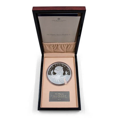 Queen Elizabeth 2022 1kg Memorial Silver Collectible Coin