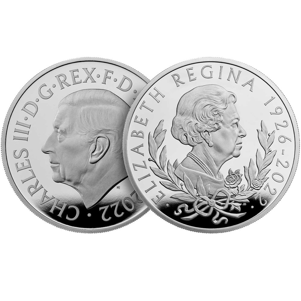 Queen Elizabeth 2022 1kg Memorial Silver Collectible Coin
