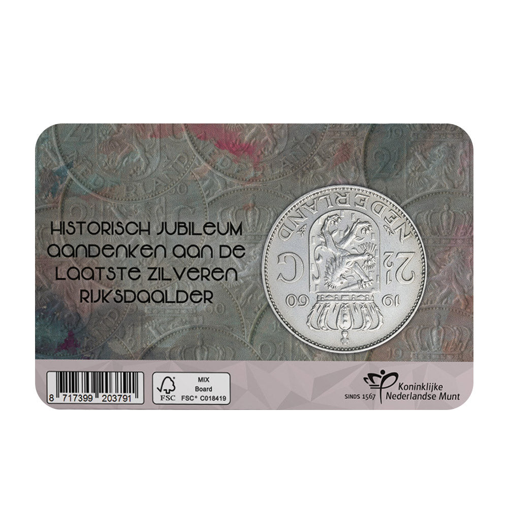 60 Years of the Last Silver Rijksdaalder Coin