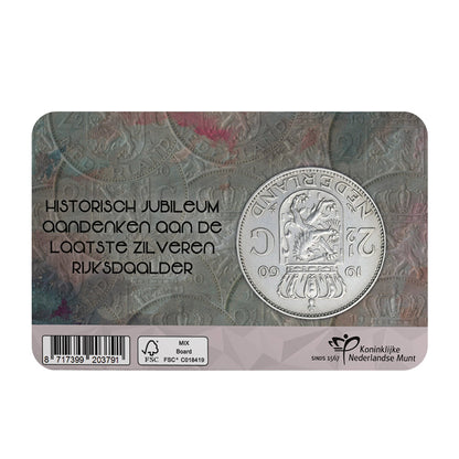 60 Years of the Last Silver Rijksdaalder Coin