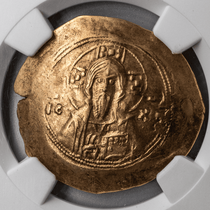 Michael VII Doukas Histamenon Nomisma Christ Bust-The Scoin Shop
