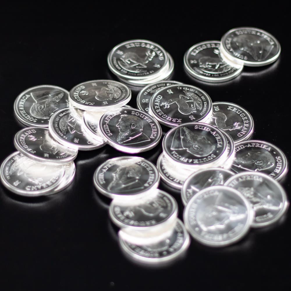 50x Silver Bullion Krugerrands – Ultimate Wealth Stack