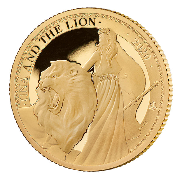 Una & The Lion 1oz or 1/4oz 2020 Gold