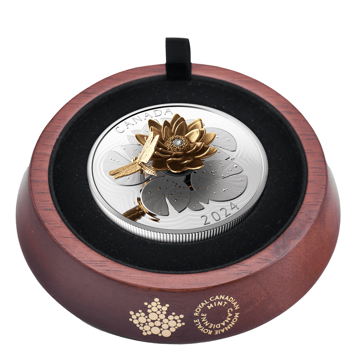 The Dragonfly and the Bloom 5 oz. Pure Silver Coin – The Scoin Shop