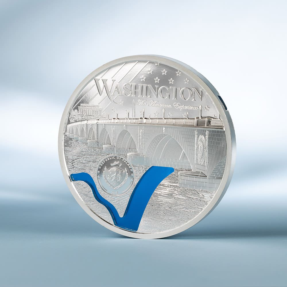 Washington Tiffany Art Metropolis 3oz Silver 2025