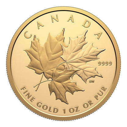 Triple Maple Leafs 1 oz Gold & 5 oz Silver Bundle