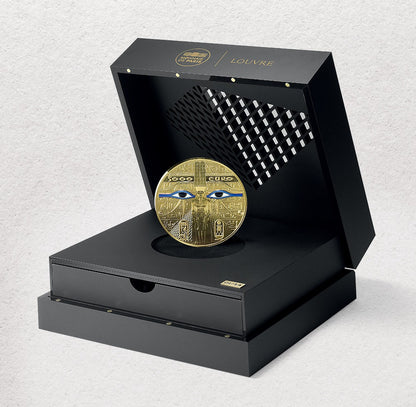 The Louvre Museum Gold Collectible Coin-The Scoin Shop