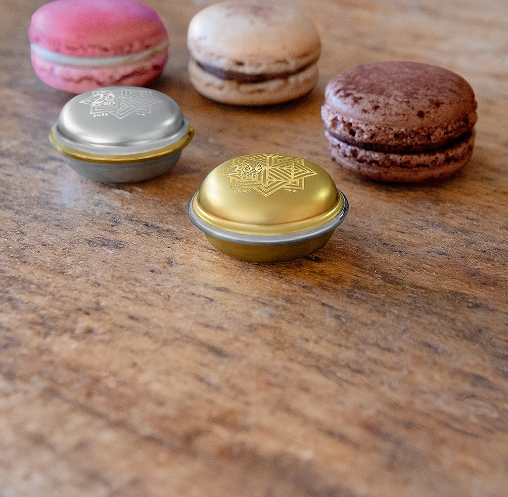 Pierre Hermé Macaron €200 Gold Coin-The Scoin Shop