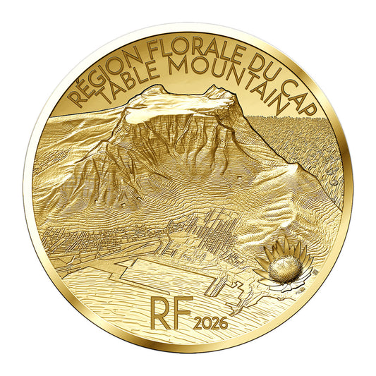 2026 Table Mountain & Cape Floral Region 5oz Gold Proof Coin