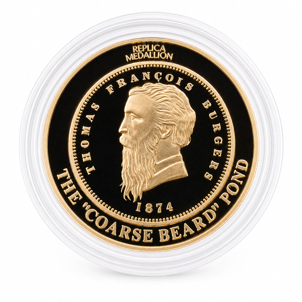 Thomas Francois Burgers 130 Year Anniversary Gold Proof Set