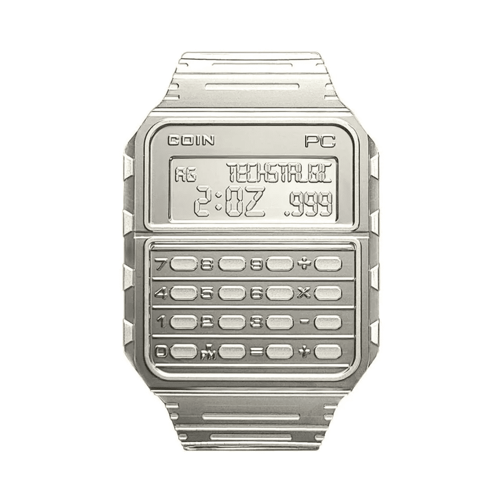 Databank Watch TechStalgic 2 oz Silver Coin $2 Niue 2024
