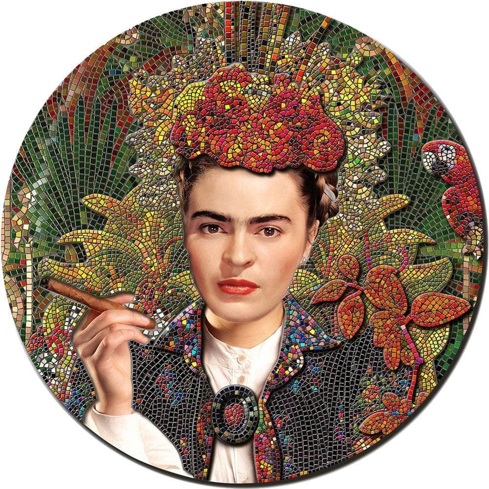 Frida Kahlo La Maravilla | Great Micromosaic Passion II 3oz Silver Coin