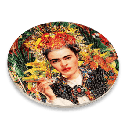 Frida Kahlo La Maravilla | Great Micromosaic Passion II 3oz Silver Coin