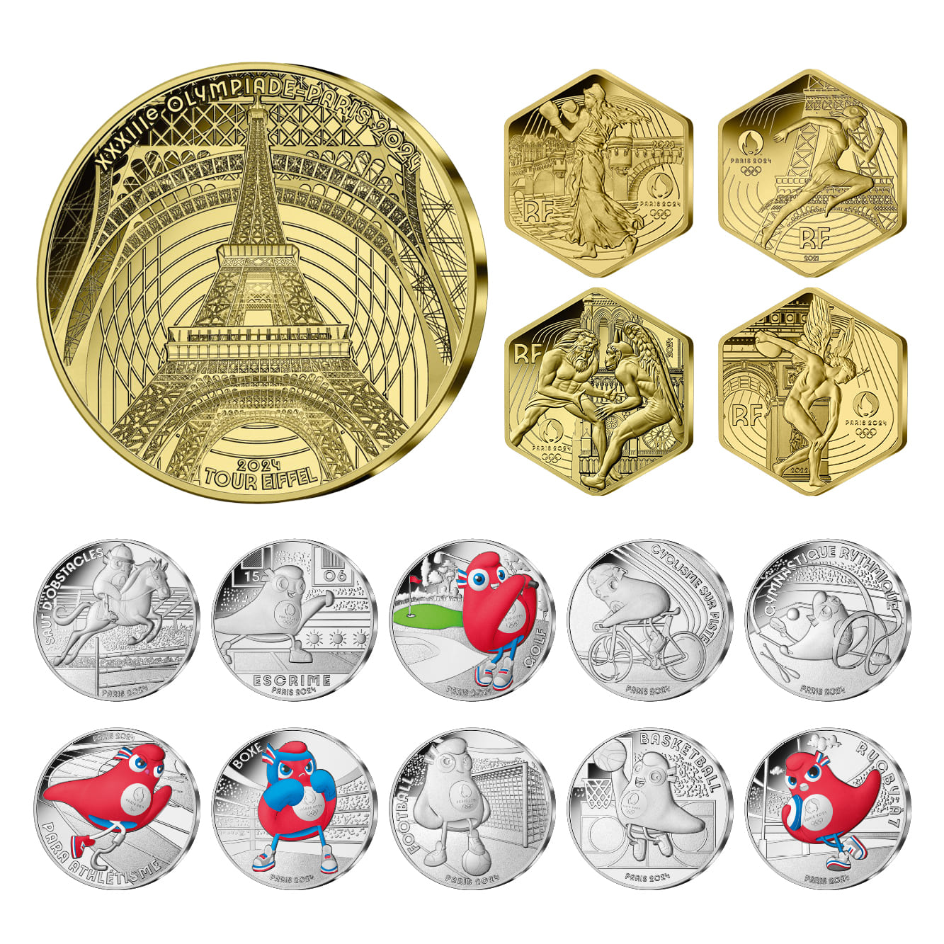 The Paris 2024 Olympic Gold Bundle