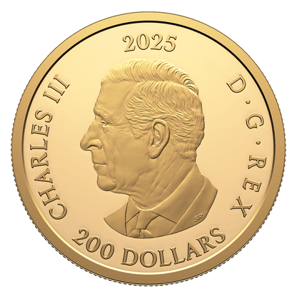 Canadian Triple Maple 1oz Gold 2025-The Scoin Shop