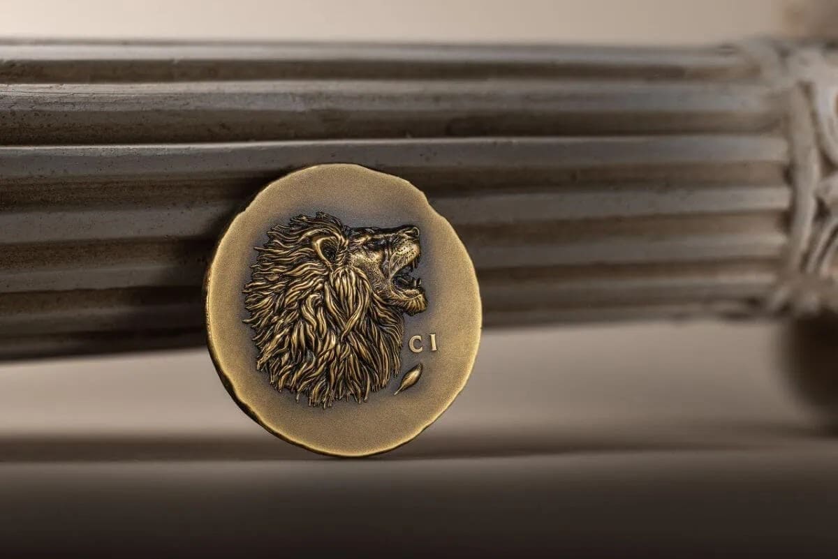 Leon Numismatic Icons 1 Oz Gold Coin Cook Islands 2025